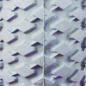 Pneumatic tyre 8'' grey, ertro 200 x 50, IA-2622 pattern