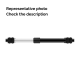 Telescopic shaft OMOBIC, for cambering, black / silver, 170 - 195 mm