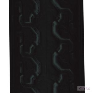 Polyurethane (PU) tyre 22'' x 1 3/8'', black, ertro 37-489, C-2205 pattern
