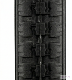 Polyurethane (PU) tyre 22'' x 1 3/8'', black, ertro 37-489, C-2803G pattern